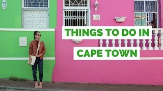 CAPE TOWN TRAVEL GUIDE  Top 30 Things To Do In Cape Town South Africa [upl. by Yvonner]