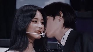 Taehyung ♡ Tzuyu Moments compilation820192020 [upl. by Nagek]