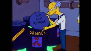 Burns y Smithers se encargan de la Planta Nuclear Los Simpson [upl. by Haelat]