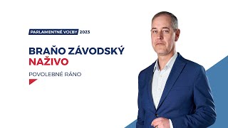 Povolebné ráno s Braňom Závodským [upl. by Notsehc]