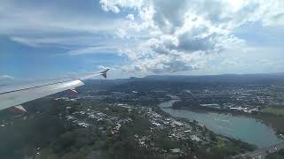 Landing at Coolangatta Airport Queensland Australia [upl. by Enyleuqcaj]