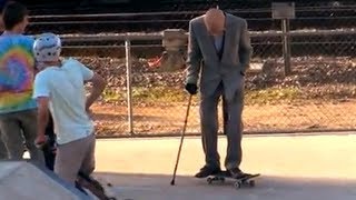 Grandpa Pranks People at Skate Park [upl. by Oona]