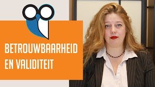 Wat is het verschil tussen betrouwbaarheid en validiteit  Studiemeesters [upl. by Carl824]