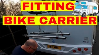 Fitting a Fiamma CarryBike UL Bike Carrier Rack [upl. by Kancler]