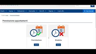 Come prendere appuntamento agenzia delle entrate [upl. by Eade]