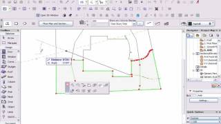 TUTORIAL ARCHICAD  Driveways [upl. by Tillford]