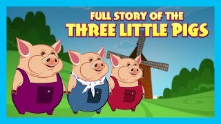 Full Story Of Three Little Pigs  Tia and Tofu Storytelling  Moral Stories In English For Kids [upl. by Mukul814]