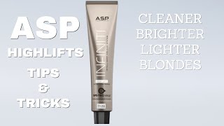 AFFINAGE SALON PROFESSIONAL HIGH LIFTTIPS amp TRICKS [upl. by Sibie]