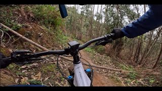 eMTB  eBike  Bad Weather Good Floor  Venda do Pinheiro Trails [upl. by Ahsenar408]