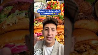 ETEN WAARVAN WE MOETEN STOPPEN MET DOEN ALSOF HET LEKKER IS 🍔🍕❌ [upl. by Mechelle]