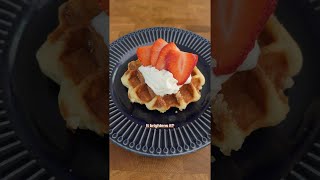 Belgian Liege Waffle Rate my first try [upl. by Zorana498]