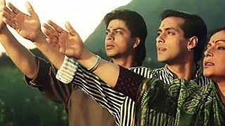 Yeh Bandhan Toh Karan Arjun 1995 Salman Shahrukh Kajol Mamta Raakhee 4K Video Song [upl. by Marbut]