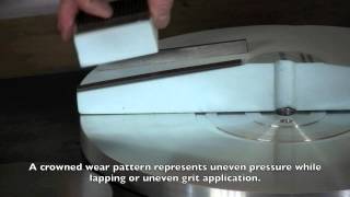 Clipper Blade Sharpening Disc  Geometric Shape  Part 2 [upl. by Airdnazxela]