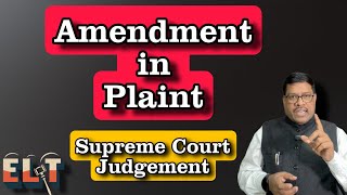 Amendment Of Pleadings In CPC  Order 6 Rule 17 CPC [upl. by Anagnos19]