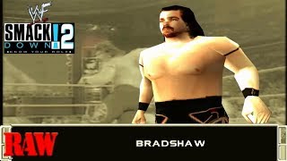 WWF Smackdown 2  Bradshaw Entrance PS1 [upl. by Riatsila868]