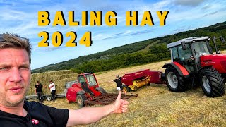 Baling Hay 2024  What Went Right and What Went Wrong [upl. by Grubman332]