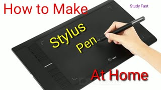 Touchscreenpen  How to make touch Stylus Pen  touch screen Pen For all Mobiles and Tablets [upl. by Yelwar349]