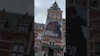 🇳🇱 Facade of Rijksmuseum  Amsterdam [upl. by Trebron]