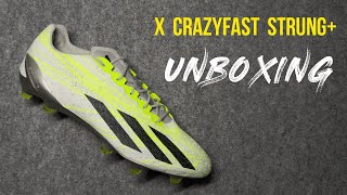 adidas X Crazyfast Strung FG Unboxing 4K [upl. by Blau]