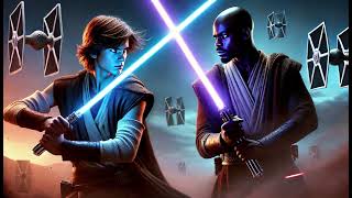 Star Wars what if  Anakin Skywalker vs Mace Windu [upl. by Engvall262]