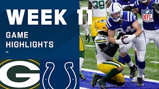 Packers vs Colts Week 11 Highlights  NFL 2020 [upl. by Nnair]