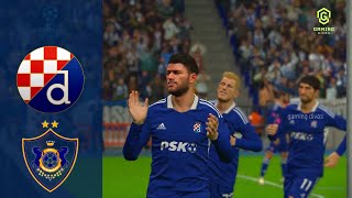 Dinamo Zagreb vs Qarabağ FK Highlights  Champions League 202425 [upl. by Akirret]