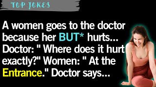 🤣 Best Joke Of The Day  Doctor quot Where does it hurt exactlyquot Women quot Atquot Daily Jokes😨 [upl. by Vin]