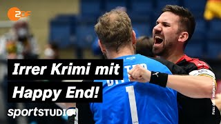 Deutschland – Russland Highlights  HandballEM 2022  sportstudio [upl. by Ttnerb]