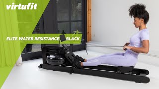 VirtuFit Elite Water Resistance rower Black [upl. by Eenhat]