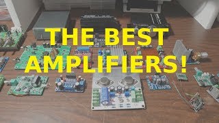 The BEST audio amplifier boards and kits tested so far [upl. by Loggins]