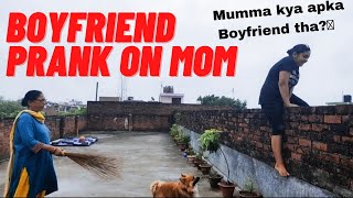 Khushi to mom  Mumma kya apka koi boyfriend tha   Prank on mom  Boyfriend prank [upl. by Maressa]