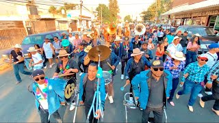 COMPARSA DE CAPORALES SANTIAGO TULYEHUALCO CARNAVAL 2024  CHON BANDA [upl. by Leund]