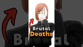 Top 5 Brutal deaths in jujutsu kaisen [upl. by Eceirtal905]