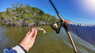 Exploring Florida Saltwater Shorelines on the Gheenoe NLBN Fishing [upl. by Aleirbag]