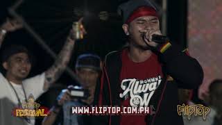 Loonie Official Live  The FlipTop Festival 2020 [upl. by Ahsiaa]