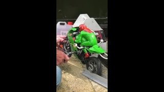 Fantastic RC motorcycles with real engines  😲 shorts [upl. by Cindelyn261]