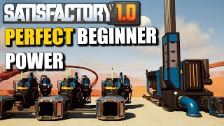 Beginner Guide To Perfect Early Power Setups In Satisfactory 10 [upl. by Cerf]