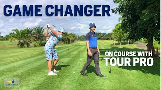 Game Changer ONCOURSE LESSON WITH YOUR PRO [upl. by Nuyh274]