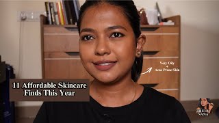 The Best 11 Skincare Finds This Year  For My Very Oily amp Acne Prone Skin  In Tamil [upl. by Skippie]