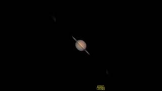 Ringed planet Saturn through my Telescope  Celestron Astromaster 114eq astronomicalevents saturn [upl. by Arnaud744]