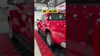 2024 TRITON 24 GLX 2WD AT  RED SOLID  1383000  Ralphy TV [upl. by Ylelhsa]