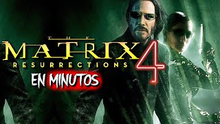 Matrix 4 Resurrections  RESUMEN EN 20 MINUTOS [upl. by Ecinaj]