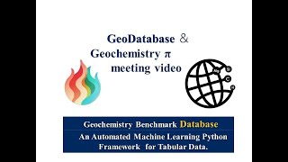 20240901 Geochemistry Benchmark Databas and Geochemistry π [upl. by Rushing]