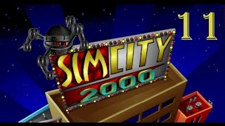 Lets Play SimCity 2000  Part 11 [upl. by Arbmik]