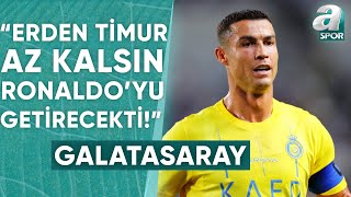 Zeki Uzundurukan quotErden Timur Az Kalsın Suudi Arabistana Gitmese Ronaldoyu Getirecektiquot  A Spor [upl. by Mencher]