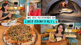 😍We met an ITALIAN 🇮🇹 CHEF IN INDIA 🇮🇳 BEST PIZZA in GOA ✨ Anagha Mirgal  Food Vlog [upl. by Wivestad]