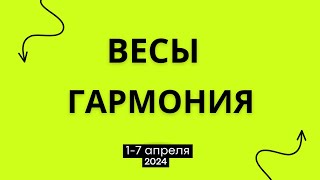 Весы Изменения Апрель 2024 [upl. by Illib]