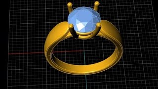 Making of Engagement Ring in Matrix 9 Cad Design Matrix Solitaire ring 3D Jewelry design [upl. by Atiram]