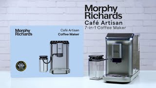 Morphy Richards Café Artisan 7in1 Coffee Maker [upl. by Purvis]