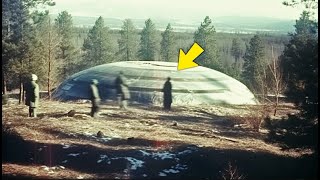 Scoperta Incredibile Gigantesco UFO Trovato in una Foresta Remota [upl. by Elodea355]